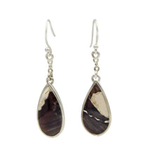 Load image into Gallery viewer, Teardrop shaped Peanut Wood Jasper Earring
