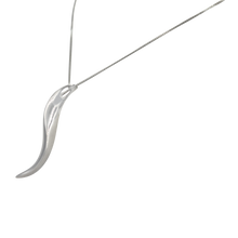 Load image into Gallery viewer, Sterling Silver Pendant With an Abstract Design
