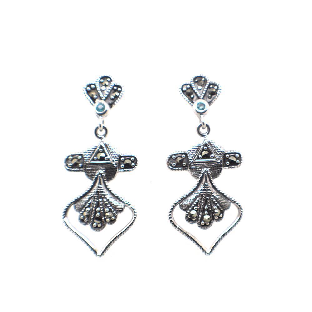 Earrings Marcasite