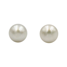 Load image into Gallery viewer, Simple Full Sphere Pearl Stud Earring
