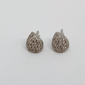 CZ Sterling Silver Stud Earring