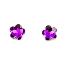 Load image into Gallery viewer, Stud earrings Coloured Cubic Zirconia
