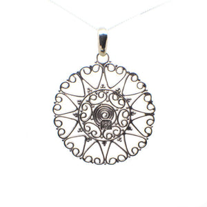 Pendant Plain Silver