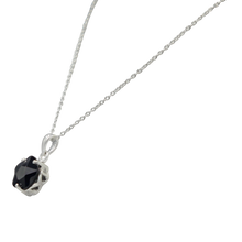 Load image into Gallery viewer, Star shape pendant Black Onyx  Zirconia
